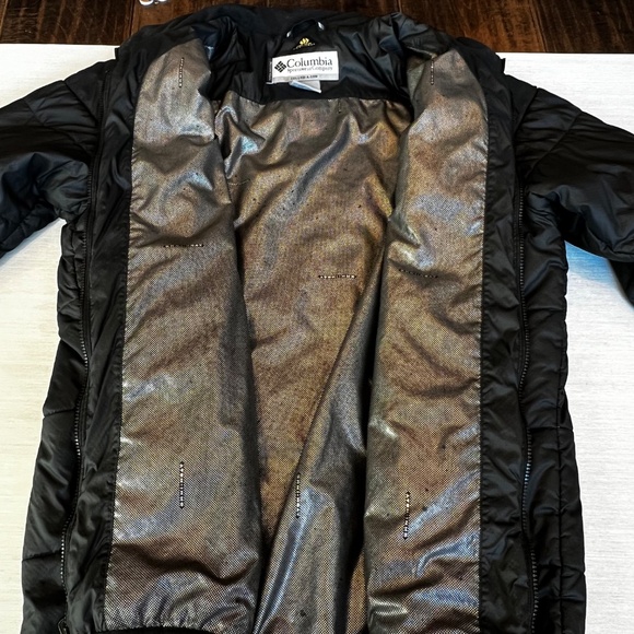 Men's Columbia Titanium Black Puffer Jacket Size 2XL - Picture 3 of 11